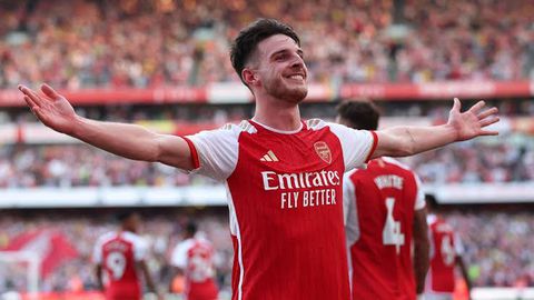 ‘We believe in’ - Declan Rice confident of Arsenal winning Premier League