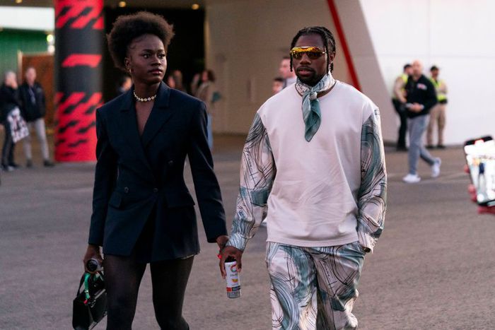 Junelle Bromfield and Noah Lyles