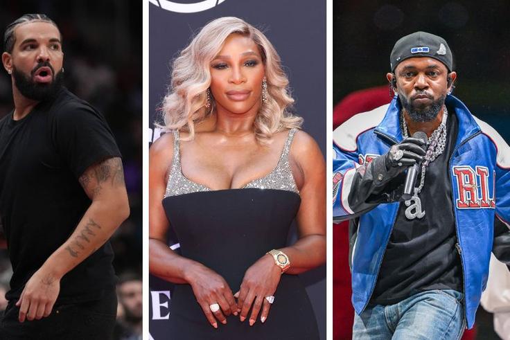 Serena Williams and Drake