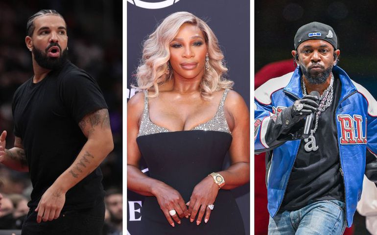 Serena Williams and Drake