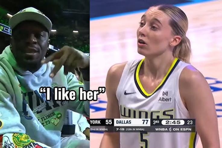 How Paige Bueckers won over world's fastest man Usain Bolt to become a Dallas Wings fan