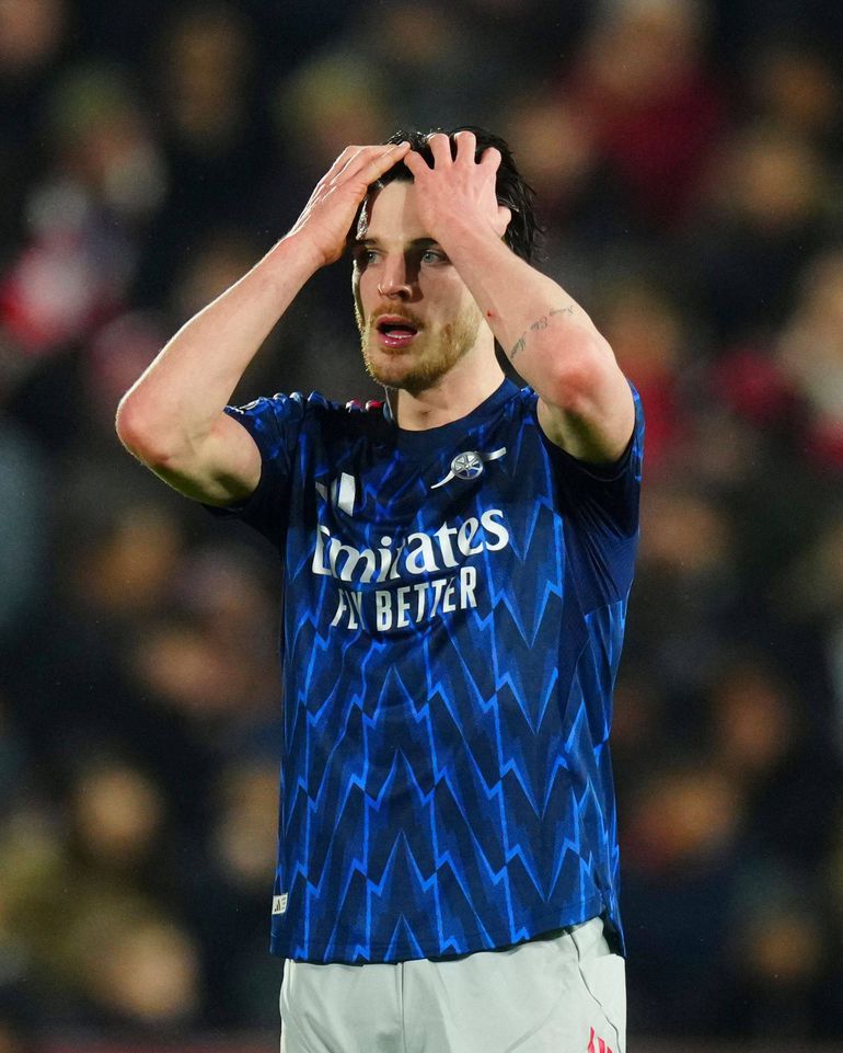 Rice looking frustrated || Imago