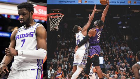 Chimezie Metu and Joshua Okogie battle as Sacramento Kings outlast Phoenix Suns