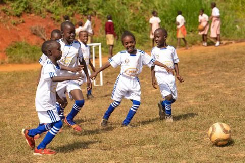 Xcalibur Foundation, Real Madrid Foundation take football for education to Naguru