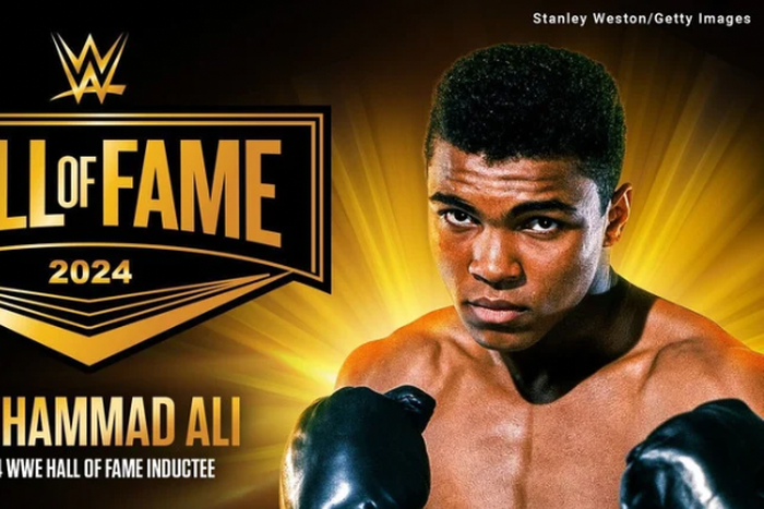 Muhammad Ali will be inducted into WWE’s prestigious Hall of Fame class of 2024