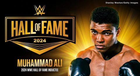 Muhammad Ali: Boxing legend to be inducted into WWE Hall of Fame Class of 2024