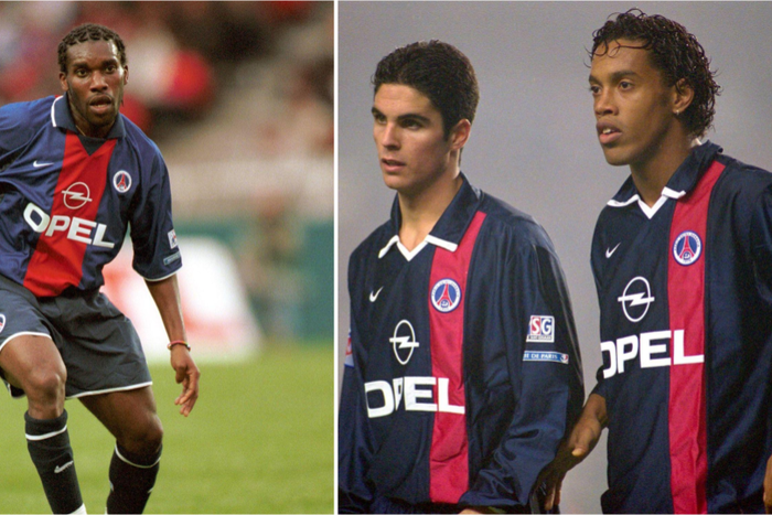 Mikel Arteta was teammates with Okocha and Roanldinho at Paris Saint-Germain || Image credit: Imago