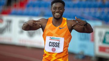 Ivorian sprinter joins Omanyala's training group in search of Olympic glory