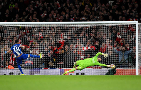 Heroic Raya sends Arsenal to first UCL quarter final in 14 years after historic penalty shootout