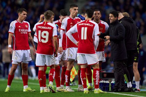 Arsenal suffer setback as star forward ruled out of Porto clash with injury