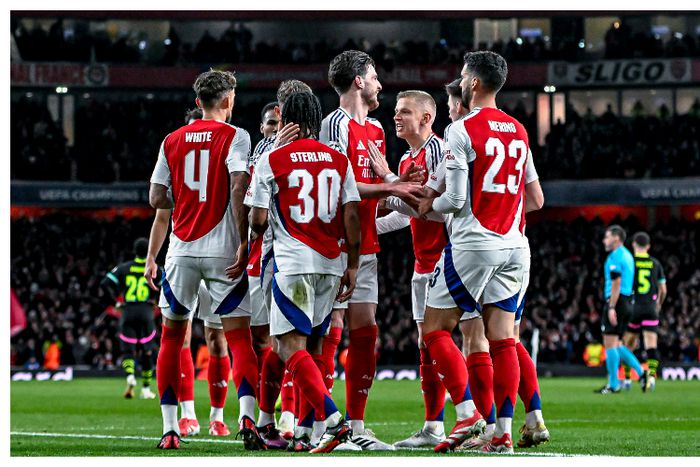 Gunners cruise into the quarterfinal of the UCL