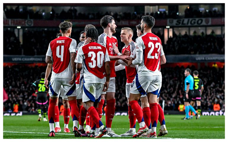 Gunners cruise into the quarterfinal of the UCL