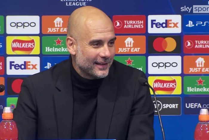 Manchester City boss Pep Guardiola