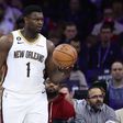 New Orleans Pelicans star Zion Williamson