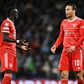 Bayern Munich stars Sadio Mane and Leroy Sane.
