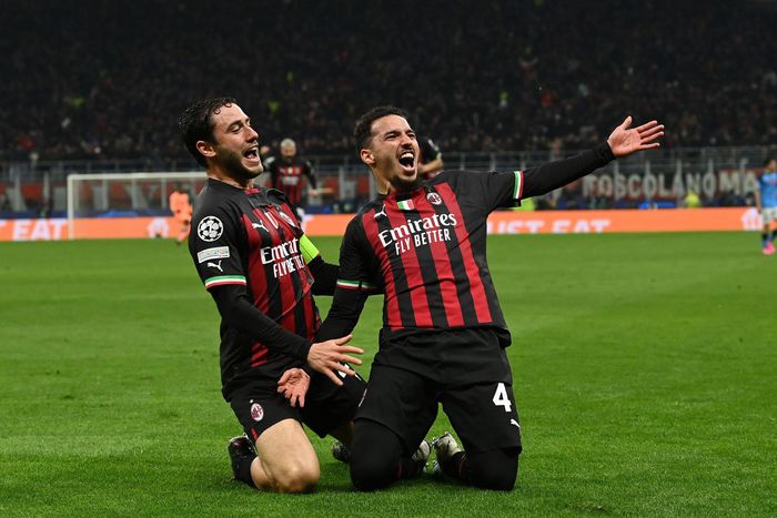 Ismael Bennacer scored the winner to give AC Milan a 1-0 victory against Napolin in the Champions League