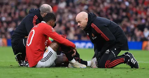 Injury blow for Man United with Rashford to miss crucial games