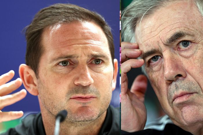 Frank Lampard and Carlo Ancelloti