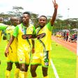 Kakamega Homeboyz players celebrating.