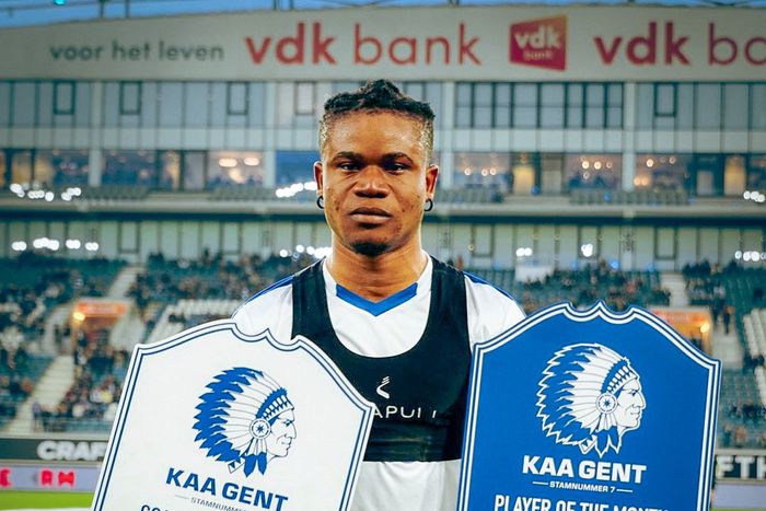 Gift Orban wins Player of the Month award