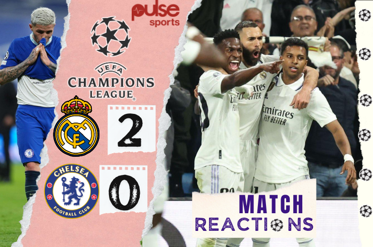 Real Madrid 2-0 Chelsea: Reactions As Blues Fans Express Frustration On ...