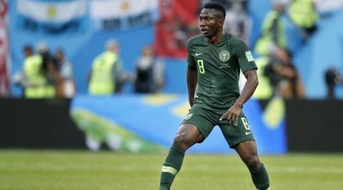Ex-Super Eagles star Etebo set to join Turkish team after 11 months without a club