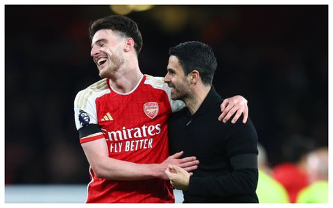 I love it - Arteta speaks on Rice and Saka ignoring set-piece coach Jover’s instruction