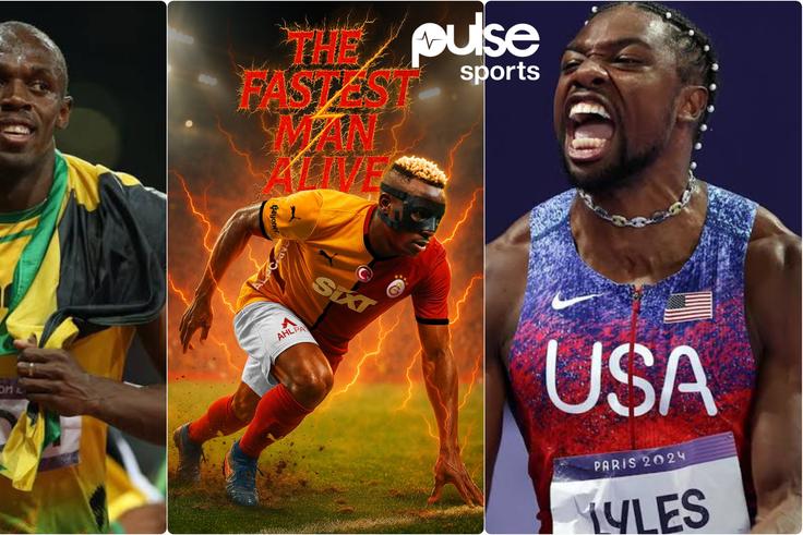 Victor Osimhen has earned comparison to Usain Bolt and Noah Lyles following recent showcase of speed.