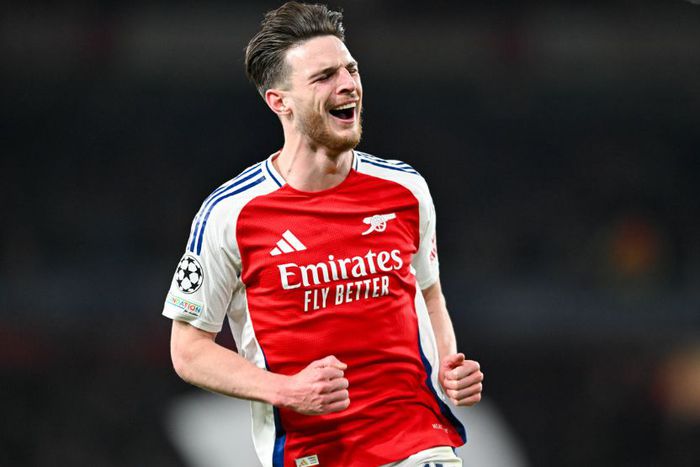 Arsenal midfielder Declan Rice