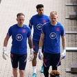 England goalkeepers, Nick Pope, Aaron Ramsdale, Jordan Pickford
