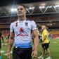 Jarryd Hayne of Fiji during the Rugby League World Cup 2017 Semi-Final match between Australia and Fiji at Suncorp Stadium, Brisbane, Australia on 24 November 2017