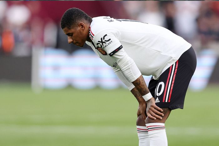 Marcus Rashford of Manchester United.