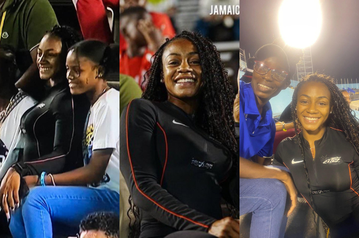 Starstruck: Sha'Carri Richardson spotted at Jamaica Invitational as dozens of fans gather around the world's fastest woman