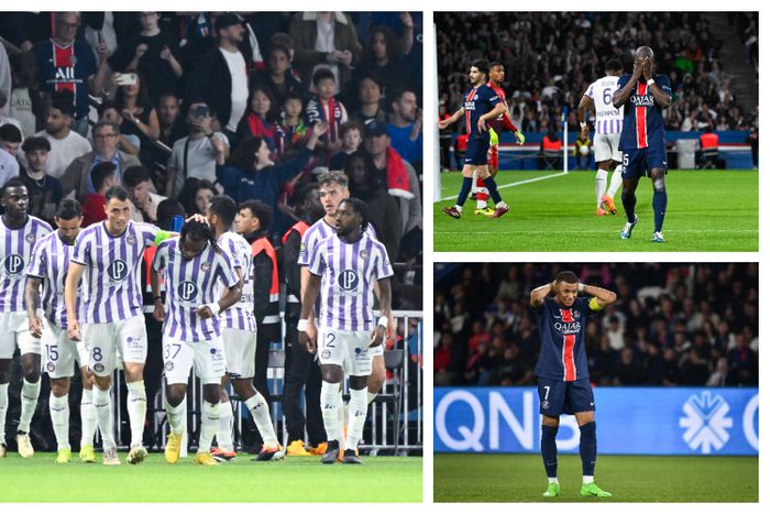 PSG suffer defeat at the hands of Toulouse