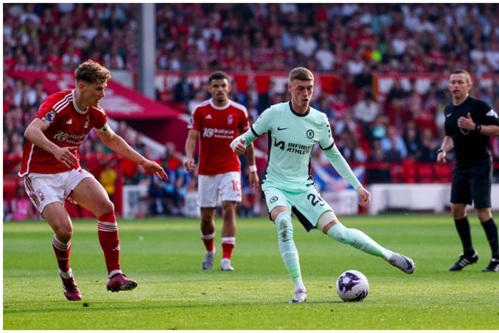 Cole Palmer created five chances against Nottingham Forest.
