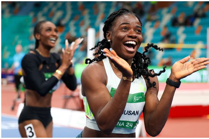 Tobi Amusan was too good for the world who took her world title glory.