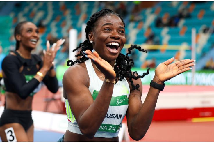 Tobi Amusan was too good for the world who took her world title glory.