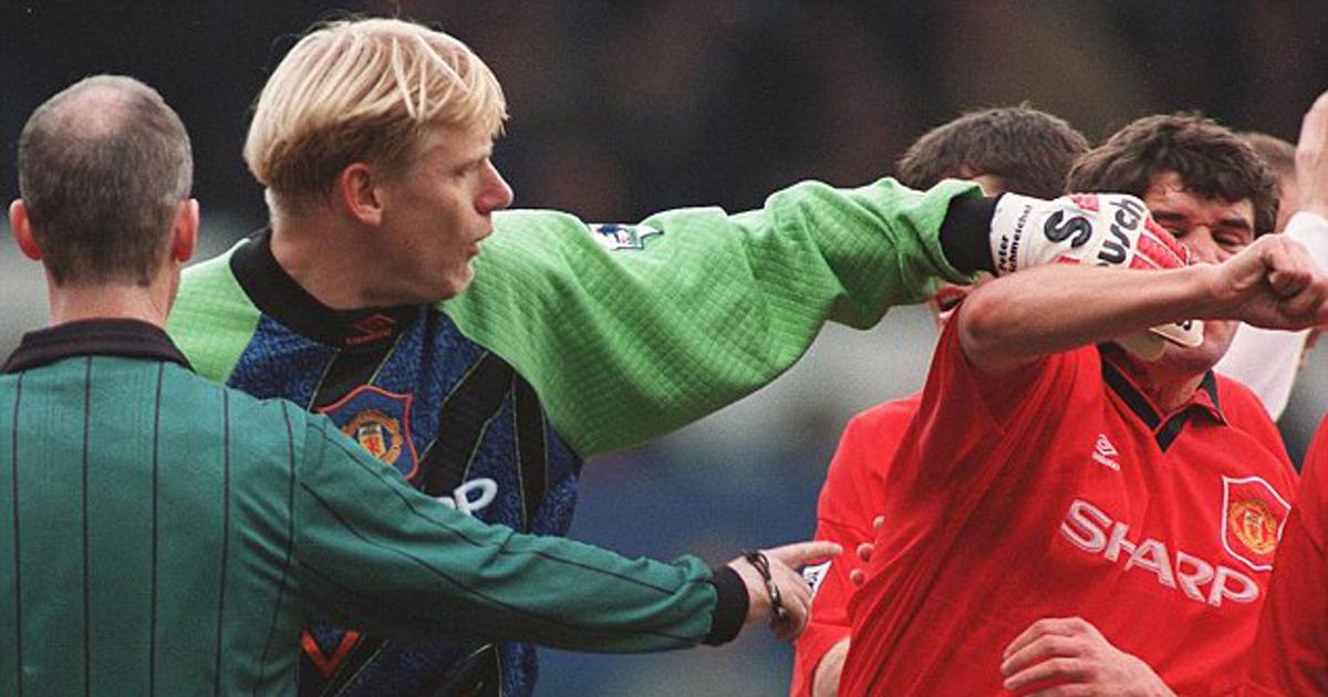 Revealed: Roy Keane exchanged blows with Peter Schmeichel severally the ...