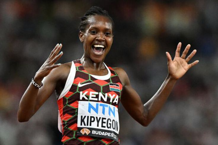 Faith Kipyegon makes motherhood look like a superpower