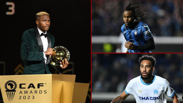 Ademola Lookman, Boniface and 3 players that can dethrone Osimhen's for CAF Player of the Year Award