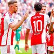 Chuba Akpom assists hat-trick hero Bergwijn as Ajax seal Europa Leagus spot