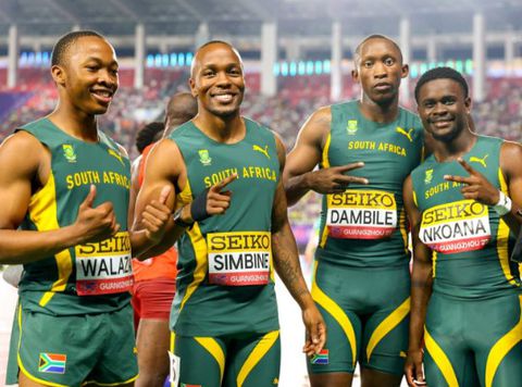 Akani Simbine Warns Noah Lyles and Kishane Thompson After South Africa's World Relays Win
