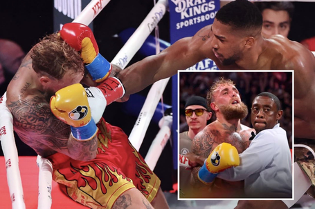 Anthony Joshua’s punch may have KILLED Jake Paul’s boxing dream forever
