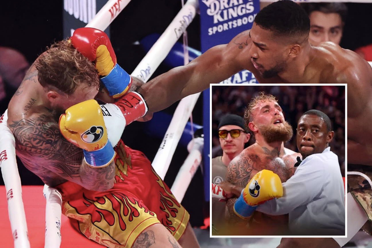Anthony Joshua’s punch may have KILLED Jake Paul’s boxing dream forever