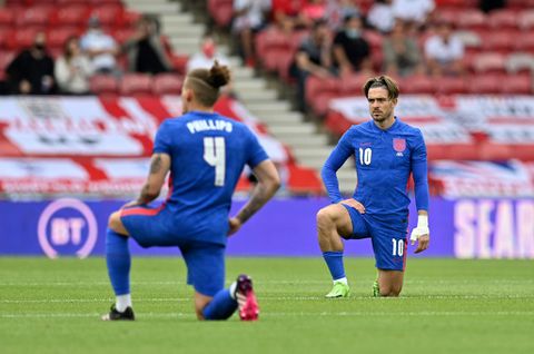 Row over taking the knee threatens to dent England feel-good factor at Euro 2020