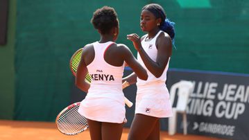 Angela Okutoyi and Cynthia Cheruto pull off insane Billie Jean King Cup doubles upset