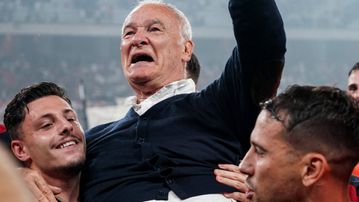 Claudio’s done it again! Ranieri in tears after securing Serie A promotion for Cagliari