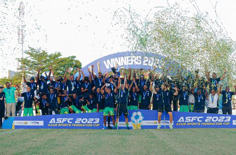 Aucho stars as Young Africans retain the domestic cup to complete League double