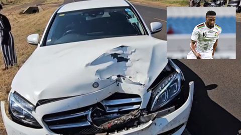 Harambee Stars striker shares harrowing tale of survival following horror car crash
