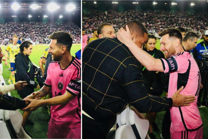 Will Smith watched Lionel Messi play for Inter Miami || Image credit: Imago